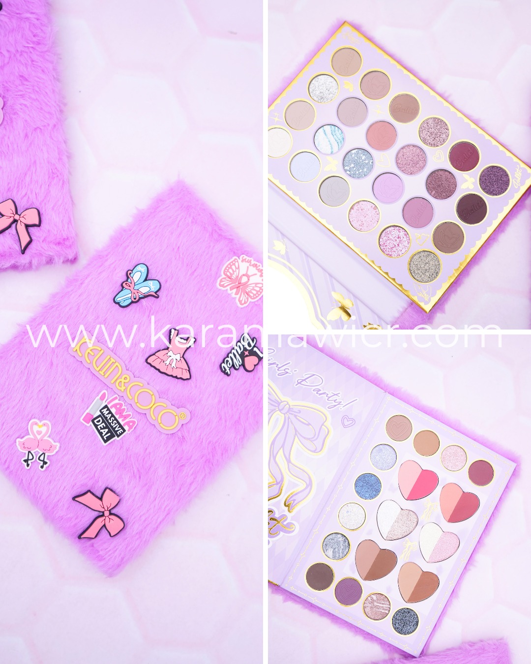Paleta de sombras Furry Lila Kevin & Coco